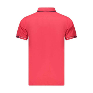 Norway 1963 Red Cotton Men Polo Shirt
