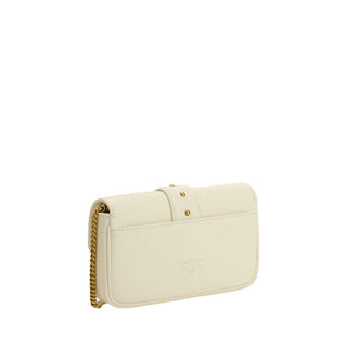 PINKO Love One Shoulder Bag in Calfskin