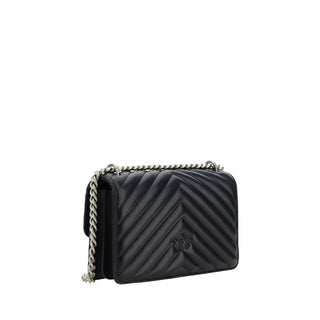 PINKO Mini Love Quilted Leather Shoulder Bag