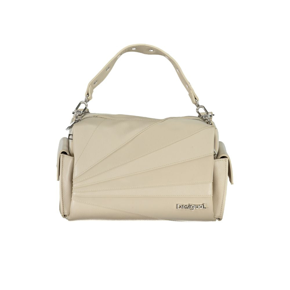 Desigual Beige Polyethylene Handbag - Ginchy