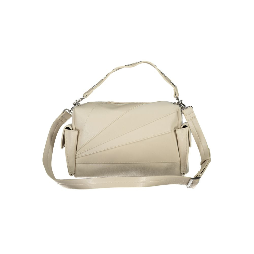 Desigual Beige Polyethylene Handbag - Ginchy