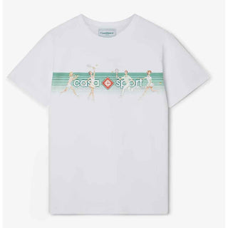 Casablanca White Cotton T-Shirt