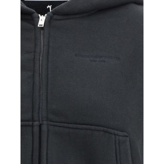 Alexander Wang Cropped zip-up Hoodie