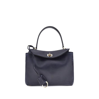 Balenciaga Rodeo Small Shoulder Bag in Used-Effect Leather