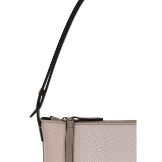 Chloé Cotton Carry Shoulder Bag with Leather Accents
