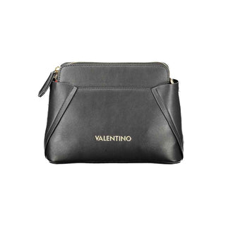 Mario Valentino Black Polyurethane Shoulder Bag