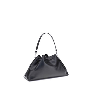 Jimmy Choo Cinch Drawstring Shoulder Bag in Polished Calfskin