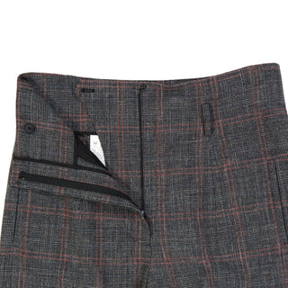 Alberta Ferretti Cotton And Wool Trousers