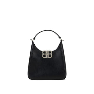 Balenciaga Small BB Lamb Leather Shoulder Bag