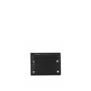 Valentino Garavani Rockstud Men's Calf Leather Card Holder