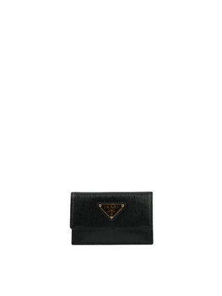 Prada Women's Calf Leather Card Holder