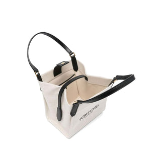 Tom Ford Medium Amalfi Canvas Tote Bag