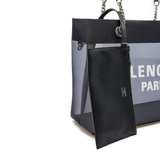 Balenciaga Transparent Duty Free Shopper Bag