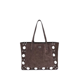 Valentino Garavani Nellcôte Suede Tote Bag
