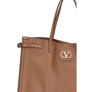 Valentino Garavani Antibes Large Leather Tote Bag