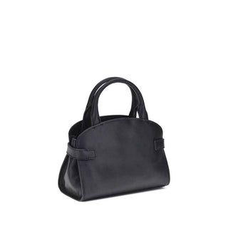 Coccinelle Black Calf Leather Bos Taurus Handbag