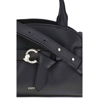 Coccinelle Black Calf Leather Bos Taurus Handbag