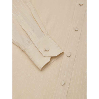 Gucci Beige Silk Shirt