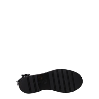 Stuart Weitzman Black Leather Ankle Boots