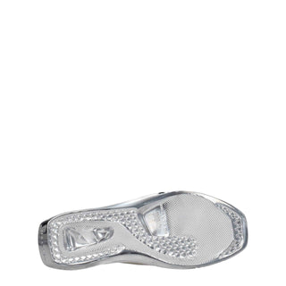 Alyx Gray Leather Slippers Sandals