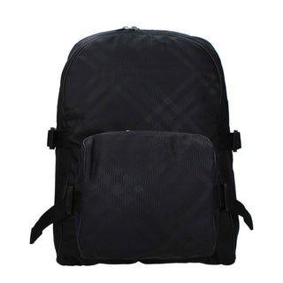 Burberry Black Fabric Backpack