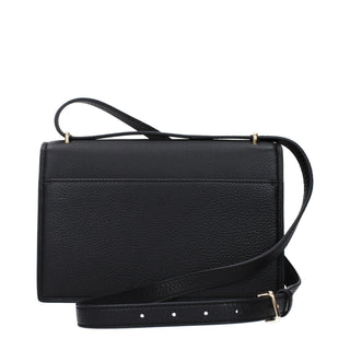 Tory Burch Black Leather Medium Crossbody Bag