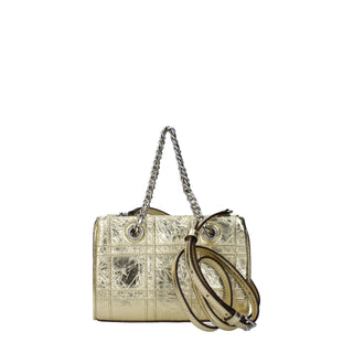 Tory Burch Gold Leather Mini Handbag