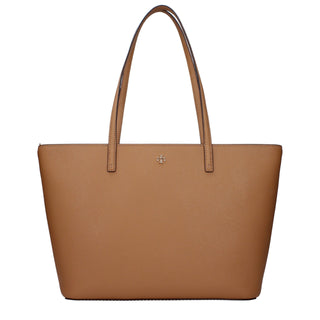 Tory Burch Elegant Brown Leather Shoulder Bag