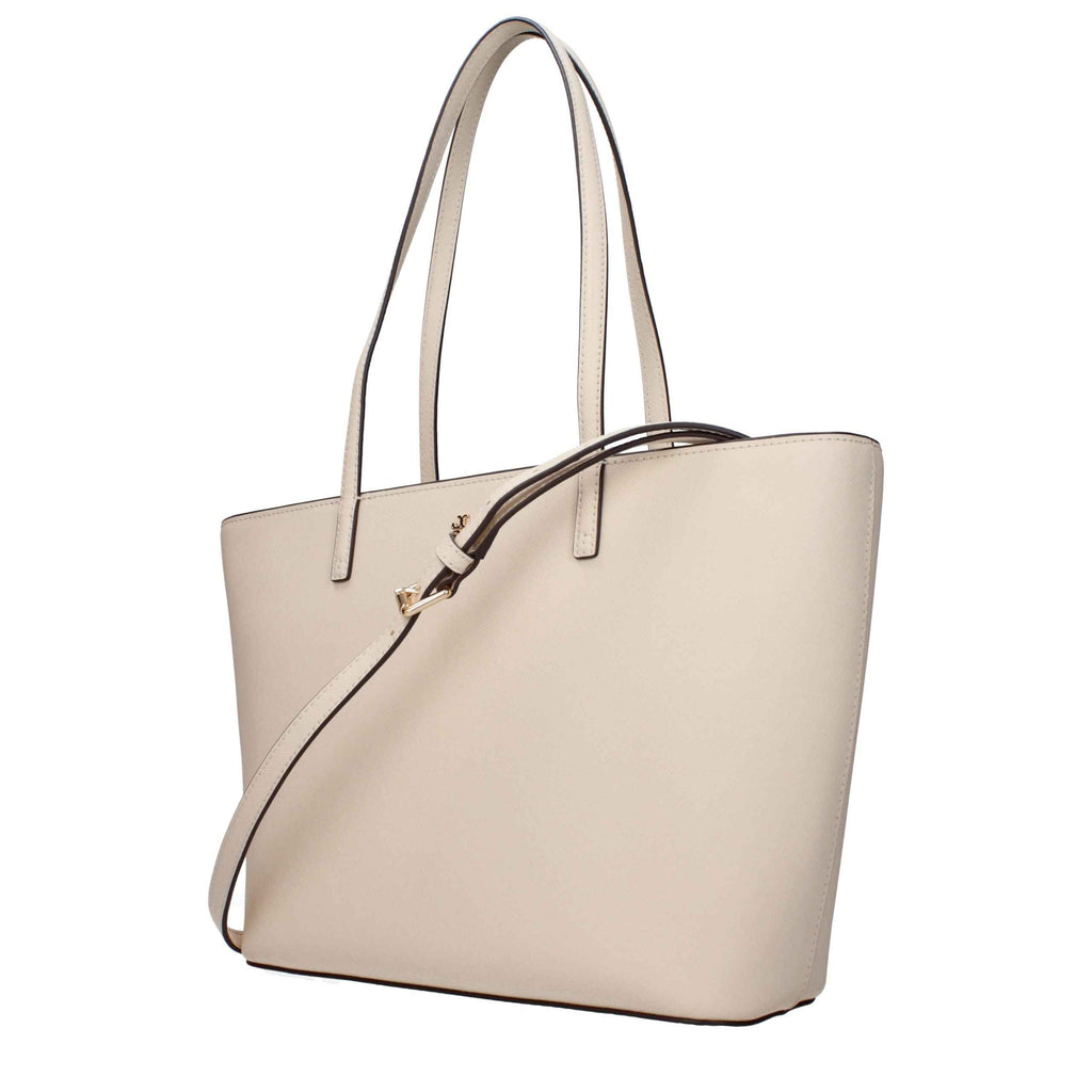 Tory Burch Beige Leather Shoulder Bags