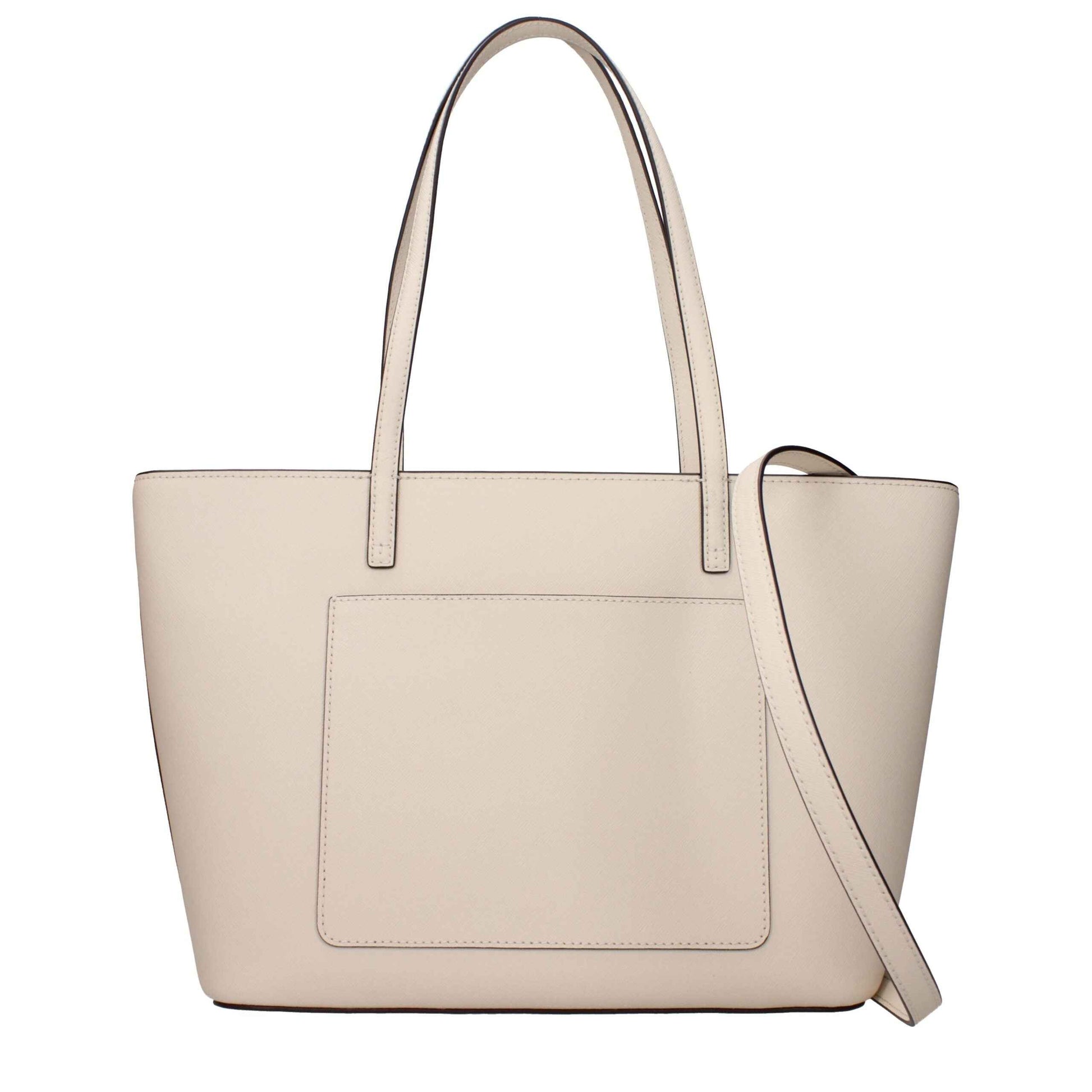 Tory Burch Beige Leather Shoulder Bags