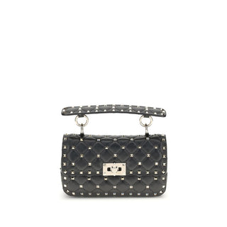 Valentino Garavani Small Leather Rockstud Spike Handbag - Bold Elegance
