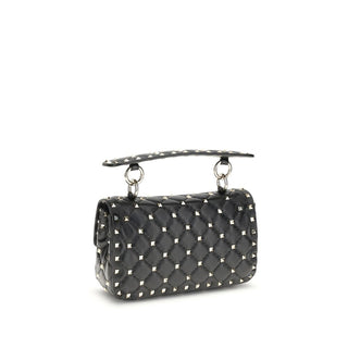 Valentino Garavani Small Leather Rockstud Spike Handbag - Bold Elegance