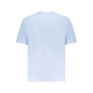 Hugo Boss Blue Cotton Men T-Shirt