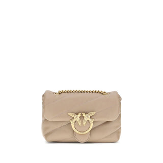 PINKO Love Baby Quilted Calfskin Shoulder Bag