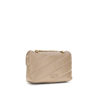 PINKO Love Baby Quilted Calfskin Shoulder Bag
