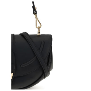 Versace Medium Virtus Calf Leather Shoulder Bag