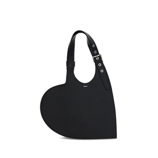 Coperni Bold Red Belt Heart Shoulder Bag