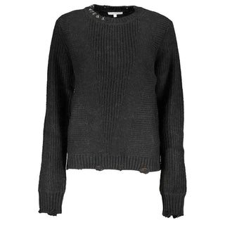 Patrizia Pepe Black Fabric Sweater