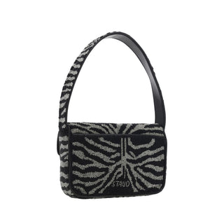 Staud Tommy Beaded Appliqué Shoulder Bag