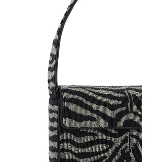 Staud Tommy Beaded Appliqué Shoulder Bag