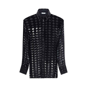 Ferragamo Velvet devoré Shirt