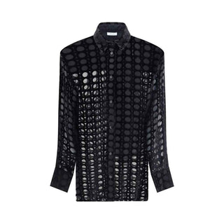 Ferragamo Velvet devoré Shirt