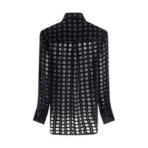 Ferragamo Velvet devoré Shirt