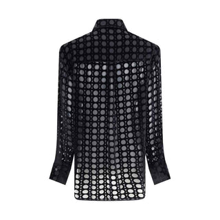 Ferragamo Velvet devoré Shirt
