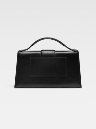 Jacquemus Le Grand Bambino Black Leather Bag