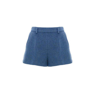 Gucci Blue Wool Short