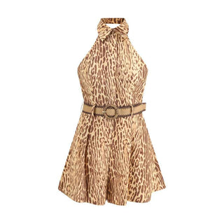 Zimmermann Leopard short Dress