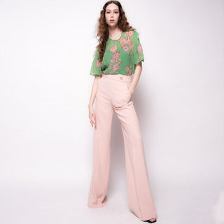 PINKO Pink Polyester Jeans & Pant