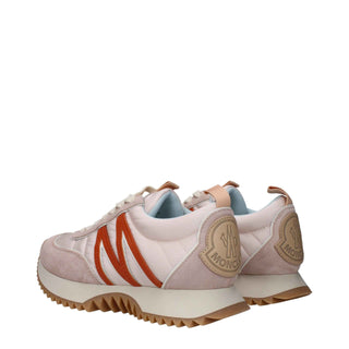 Moncler Pink Fabric Chunky Sneakers