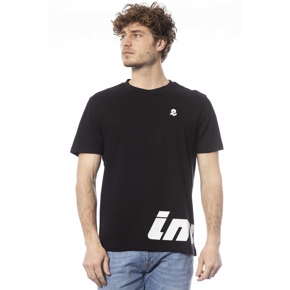 Invicta Black Cotton Men's T-Shirt - Ginchy